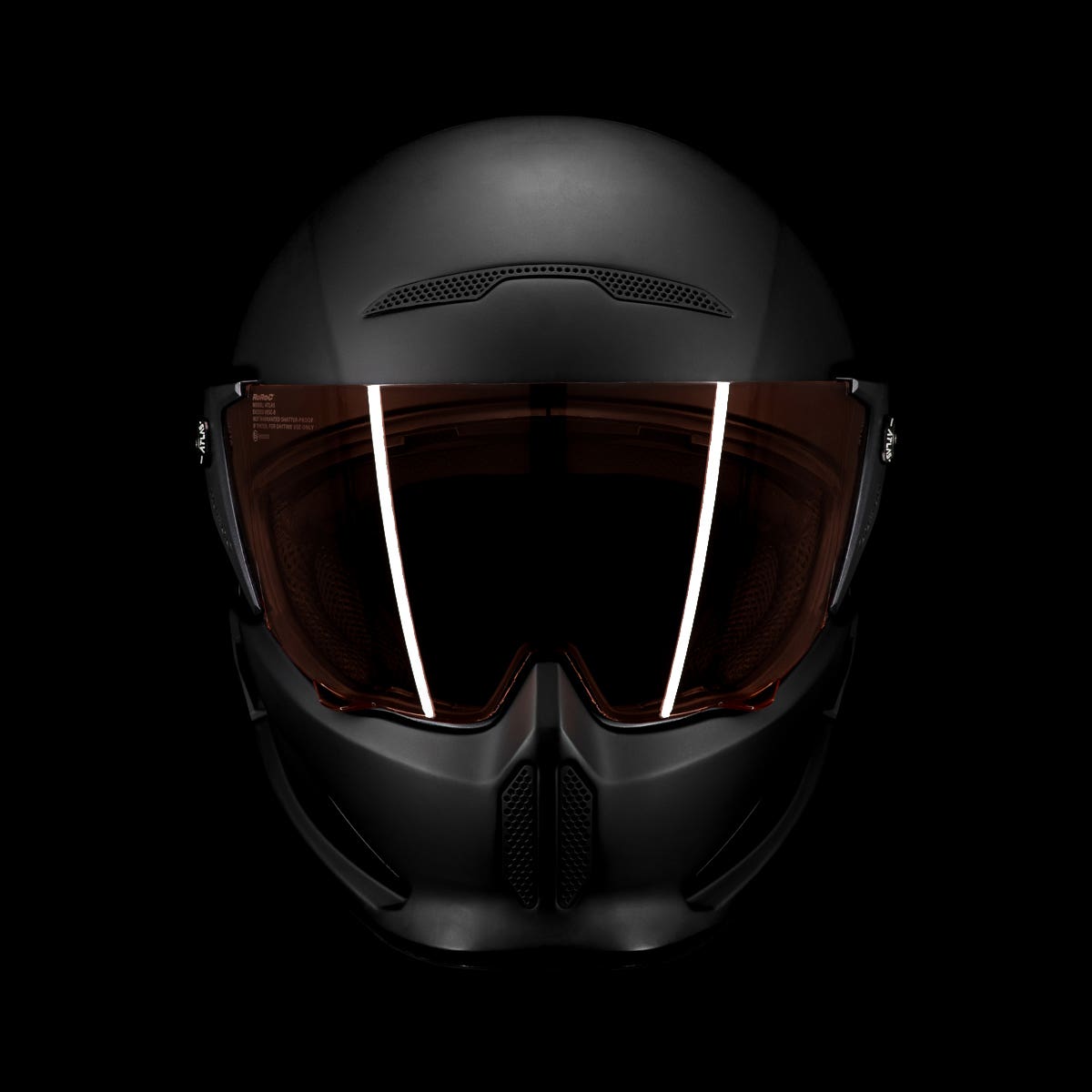 orange predator motorcycle helmet