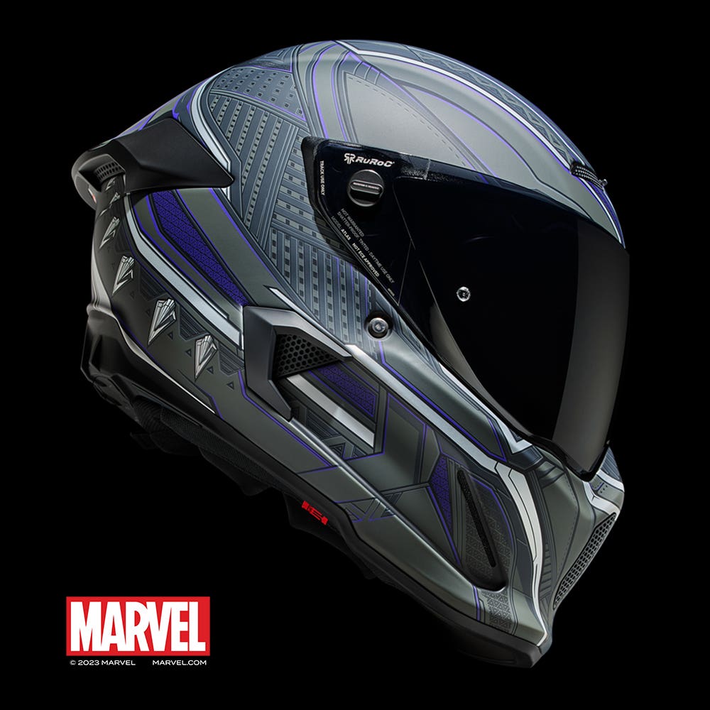 Casco de black panther para moto hot sale