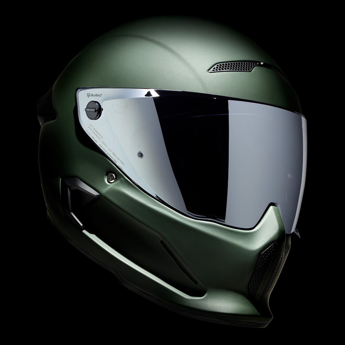 chrome visor helmet