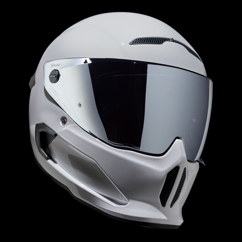 ruroc chrome helmet