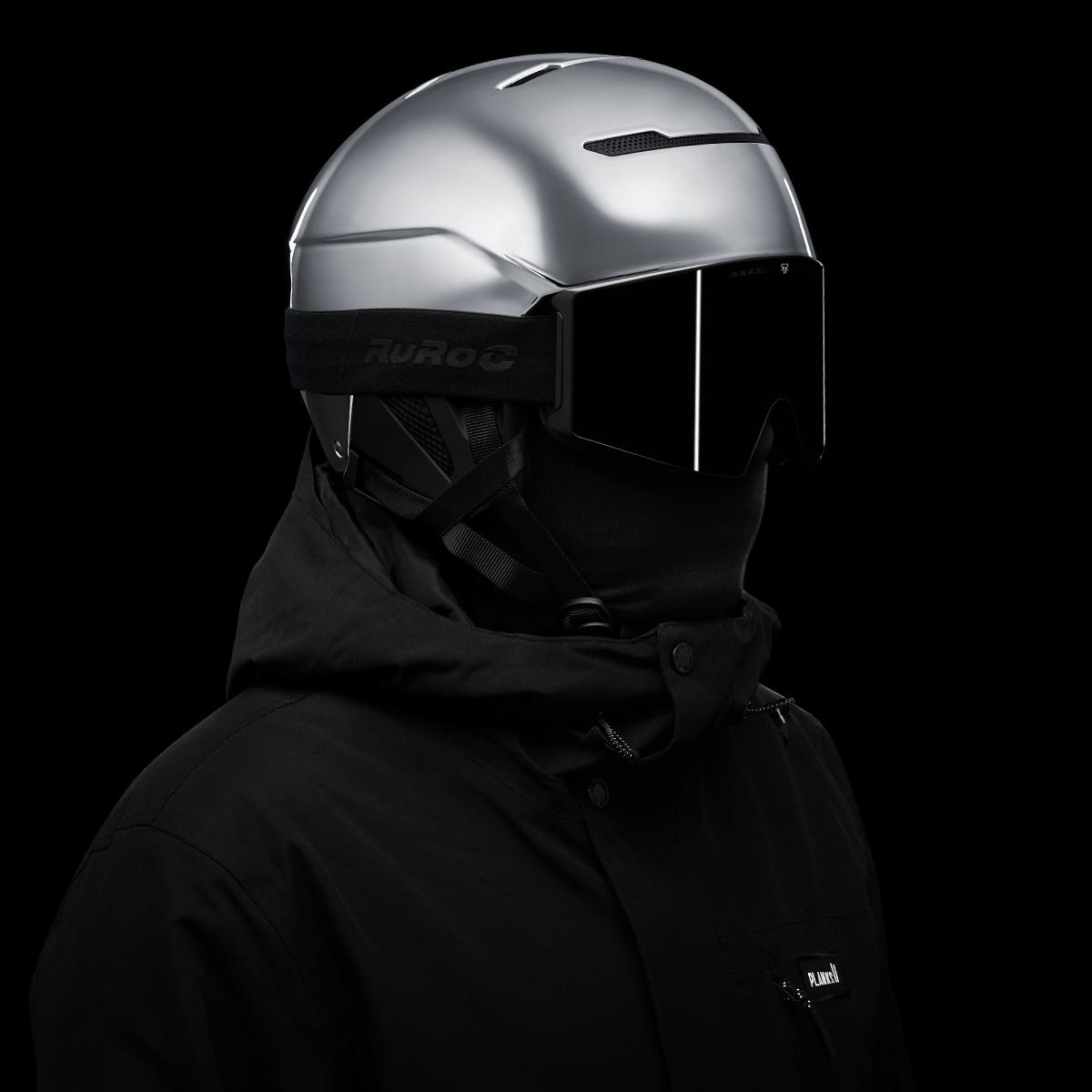 ruroc helmet chrome