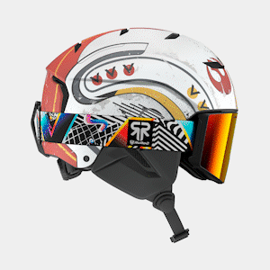 Ruroc  LITE Helmet - Stickerbomb