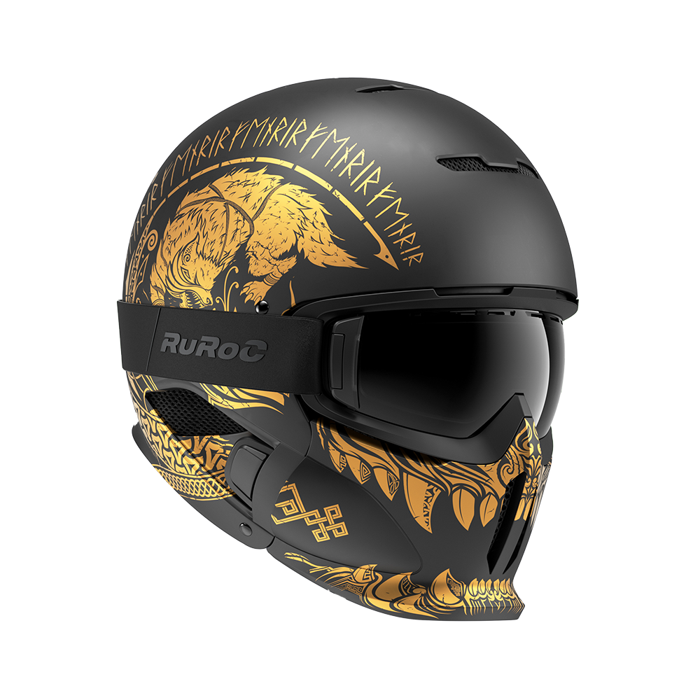 RUROC RG1-DXスノーボード/スキーヘルメット - アクセサリー