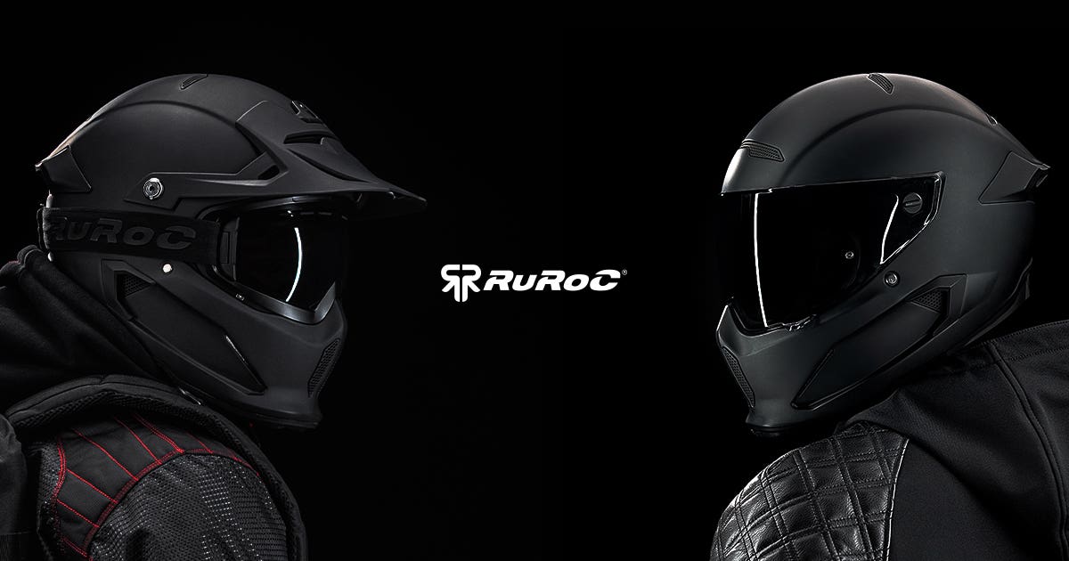 Ruroc | Explore the Ruroc ATLAS 4.0 Motorcycle Helmet Range